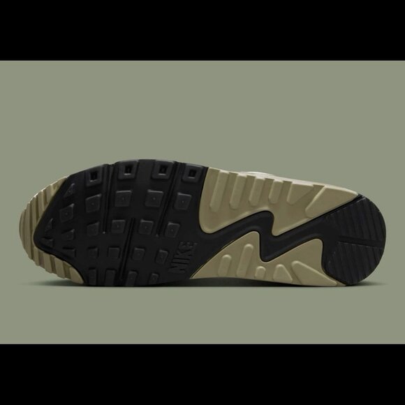 Nike Air Max 90 Light Bone Neutral Olive Mens Sizes DM0029-011 NBY - Picture 6 of 6